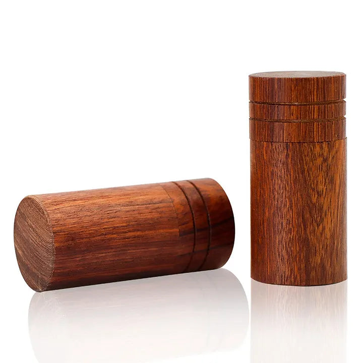 Tall Wood Smoking Storage Box