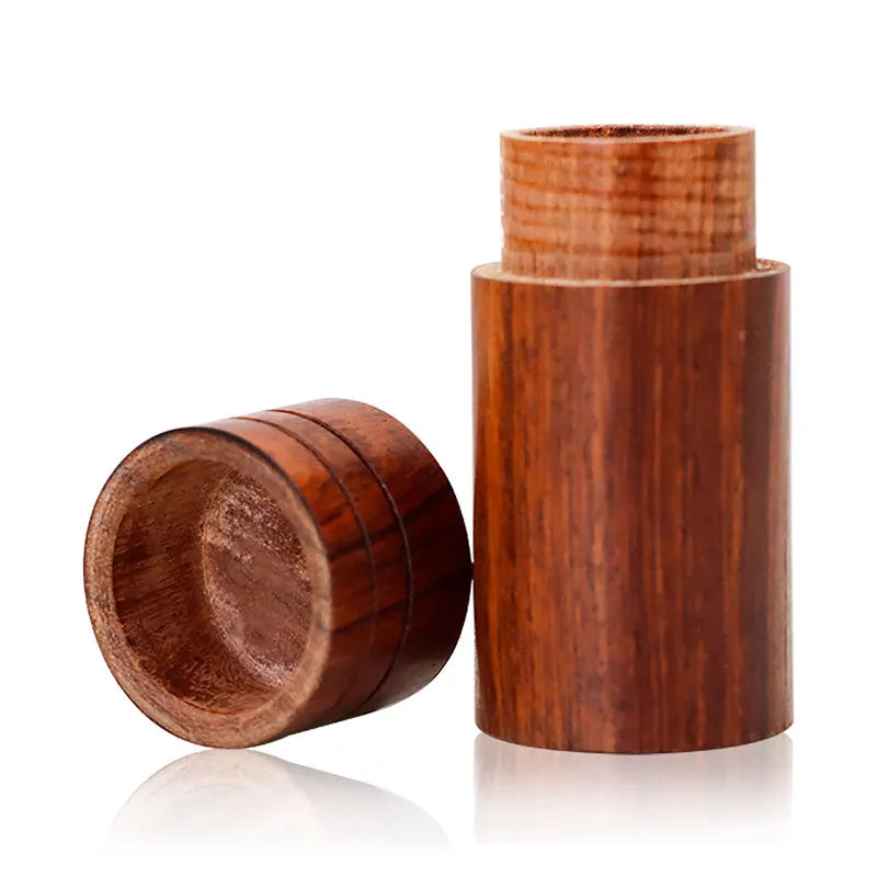 Tall Wood Smoking Storage Box