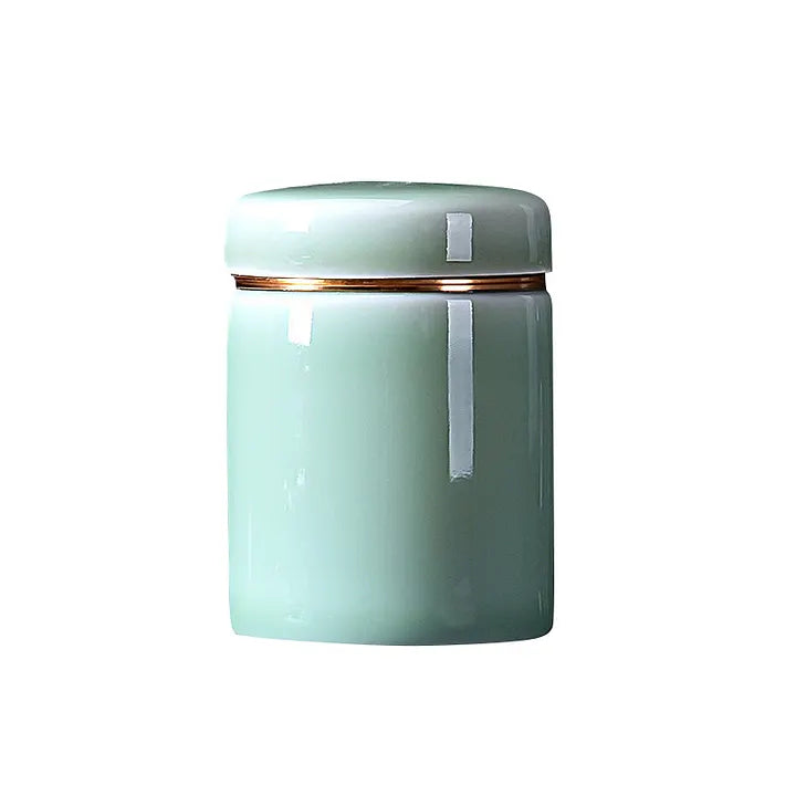 Portable Ceramic Tobacco Storage Jar