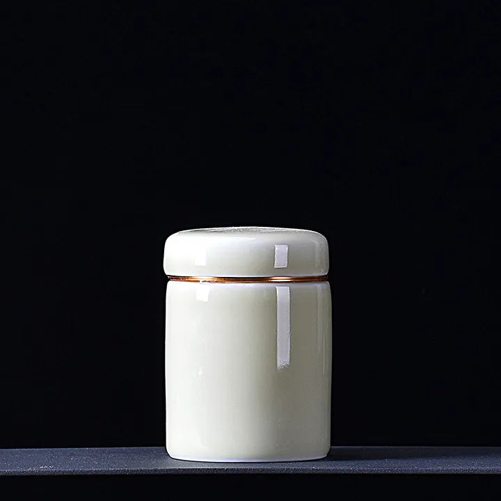 Portable Ceramic Tobacco Storage Jar