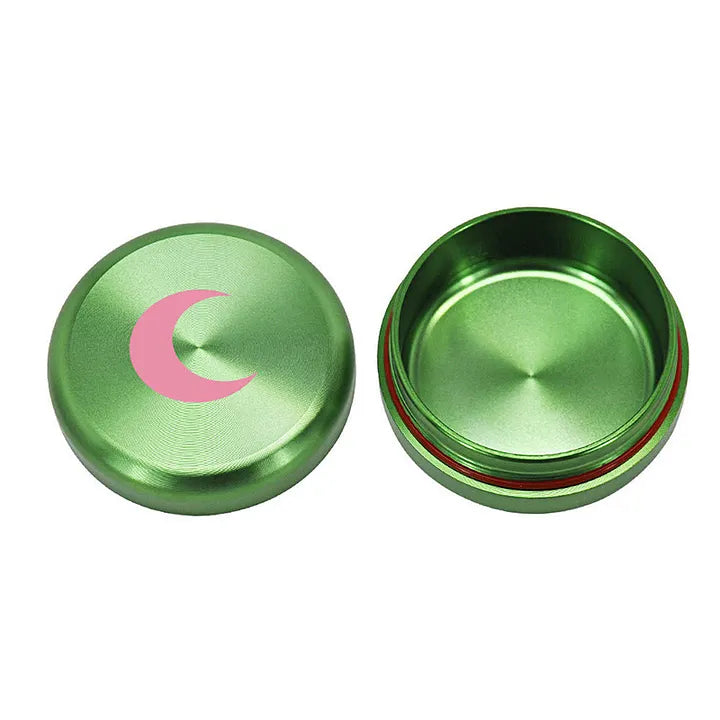 Compact Odor-Proof Metal Tobacco Tin
