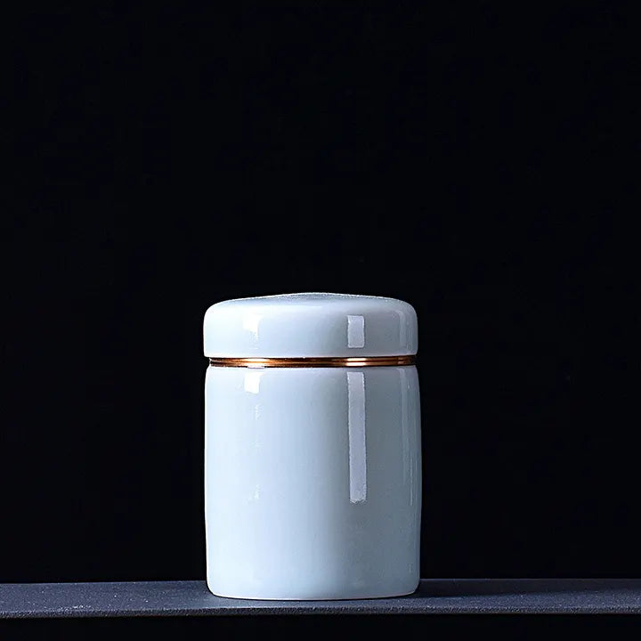 Portable Ceramic Tobacco Storage Jar